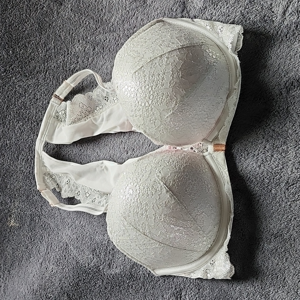 Pink bra